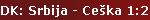 DK: Srbija - Ce�ka 1:2 