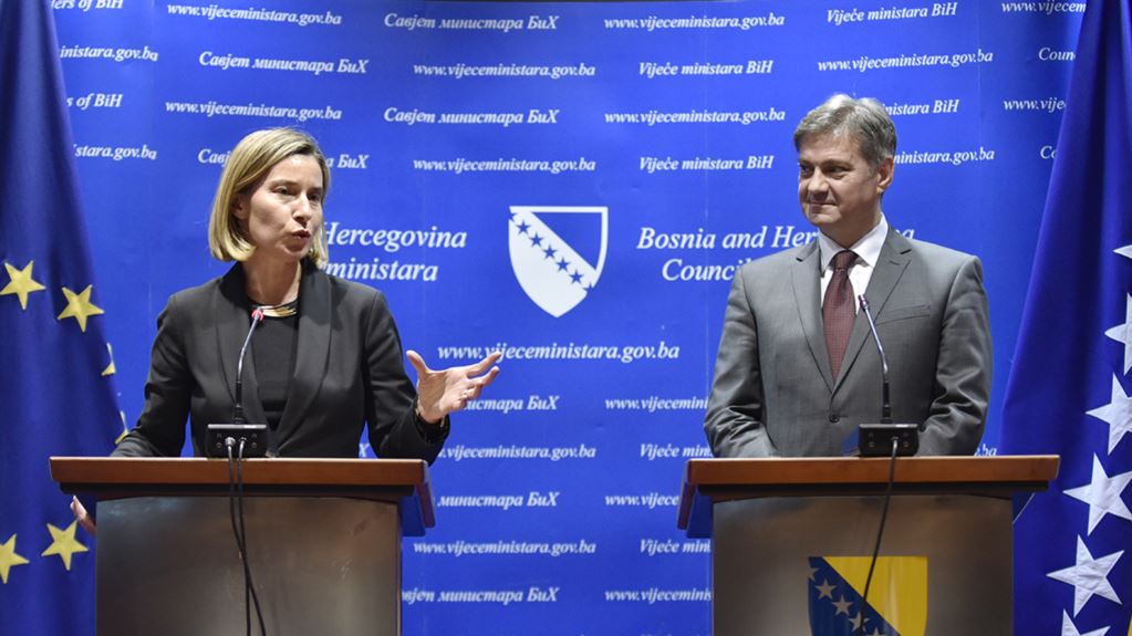 mogherini u sarajevu